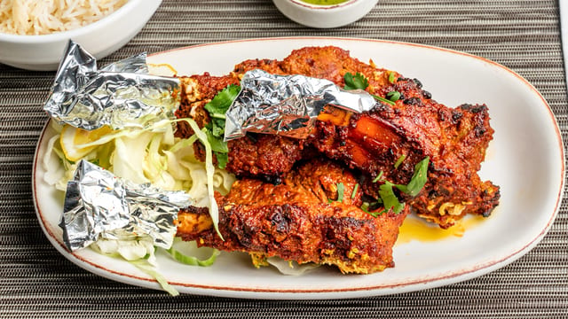 Tandoori Lamb Chops.