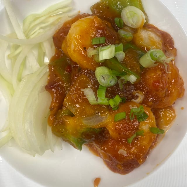 Shrimp in Hot Garlic Sauce.