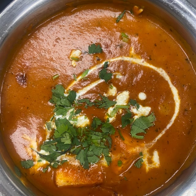 Paneer Makhni.